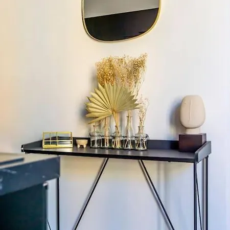 Elegant T2 Renove 4 Pers, Centre Nice, Climatise Apartament Nicea