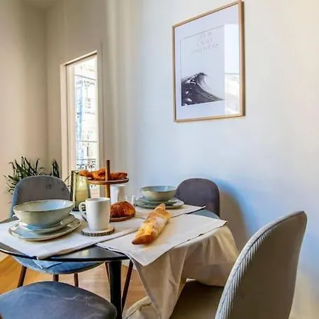 Elegant T2 Renove 4 Pers, Centre Nice, Climatise * Nizza