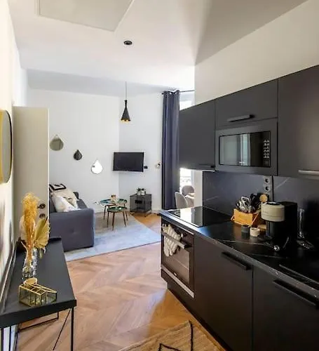 Appartement Elegant T2 Renove 4 Pers, Centre Nice, Climatise *